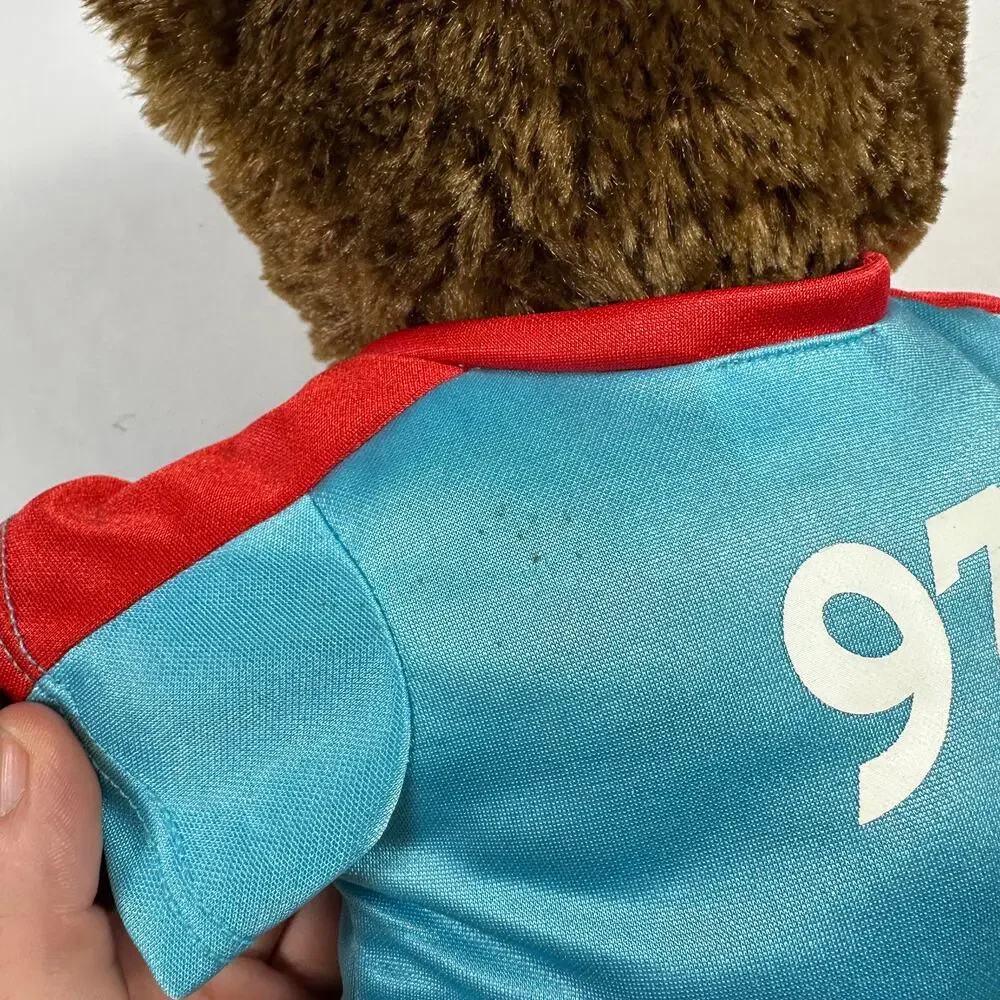 Build-A-Bear Y2K 2009 Soccer Athlete Teddy Bear Stuffed Animal
